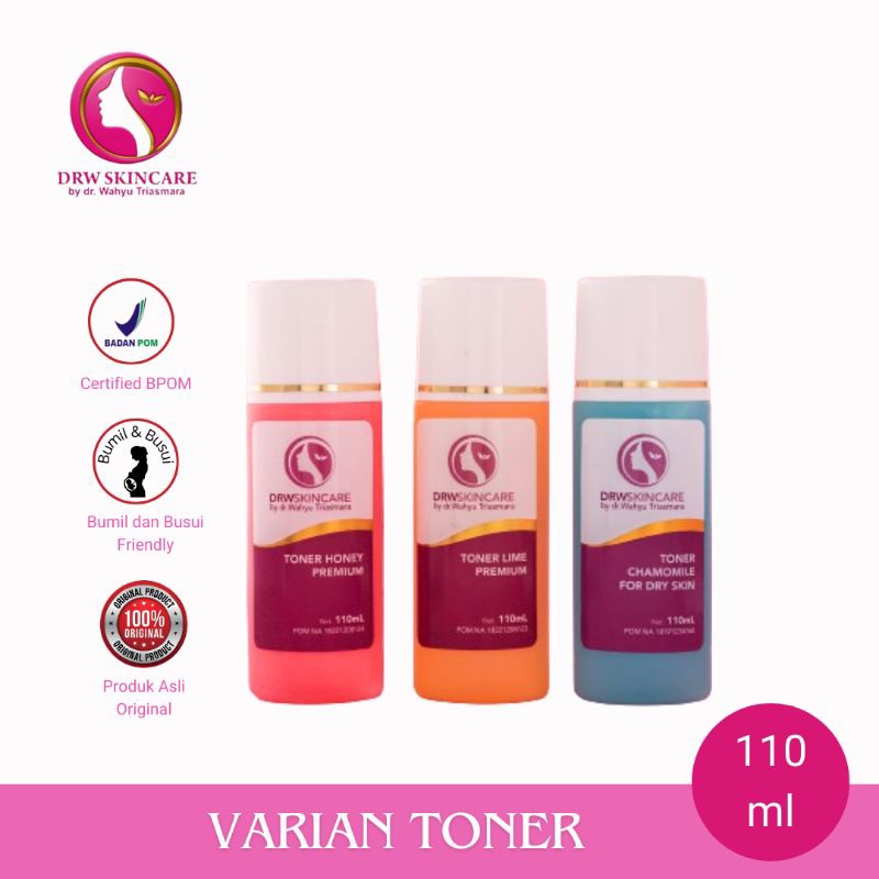 DRW Skincare Toner Bpom/Pembersih Wajah DRW Skincare