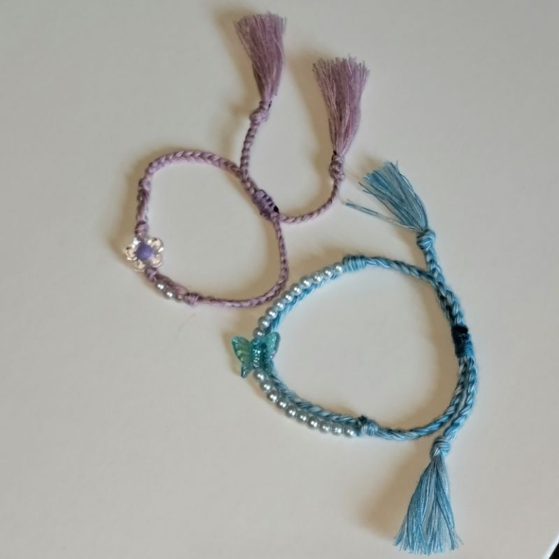 Gelang benang| Gelang tali| Gelang kepang