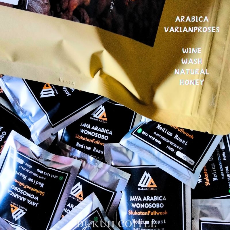 

kopi bubuk sachet/saset murah kemsan kecil kopi instan arabika wonosobo