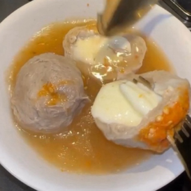 

[CEMILAN] BAKSO KEJU MURAH | INCLUDE KUAH KALDU | 1 PACK ISI 15 BAKSO FULL KEJU