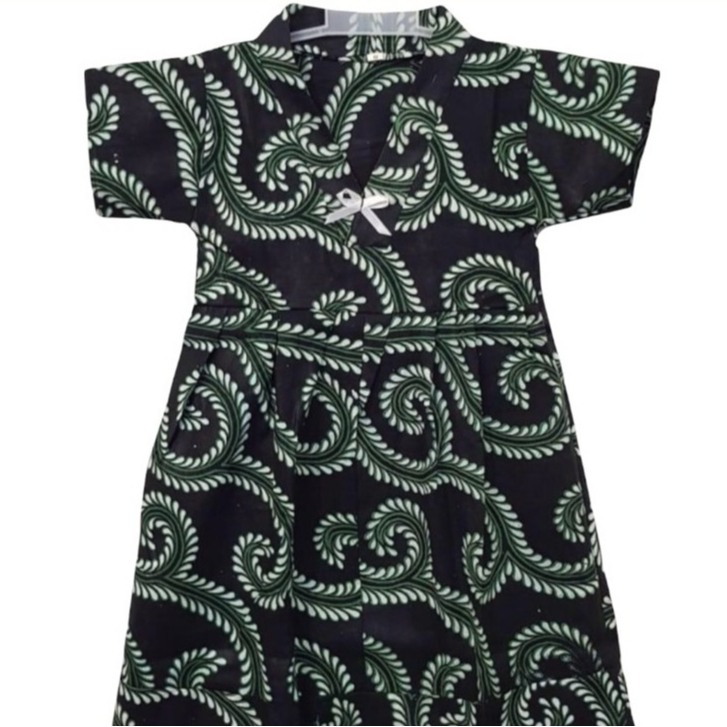 PAKAIAN ANAK BATIK // DRESS BATIK ANAK PEREMPUAN 1-7 TAHUN MOTIF RANDOM TERMURAH DAN TERLARIS