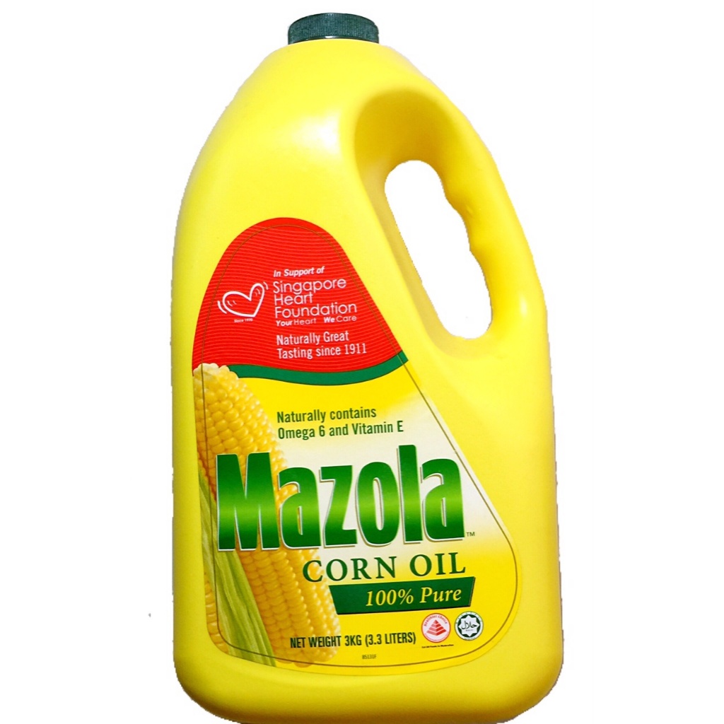 

MAZOLA MINYAK JAGUNG CORN OIL 3300ML jerycan