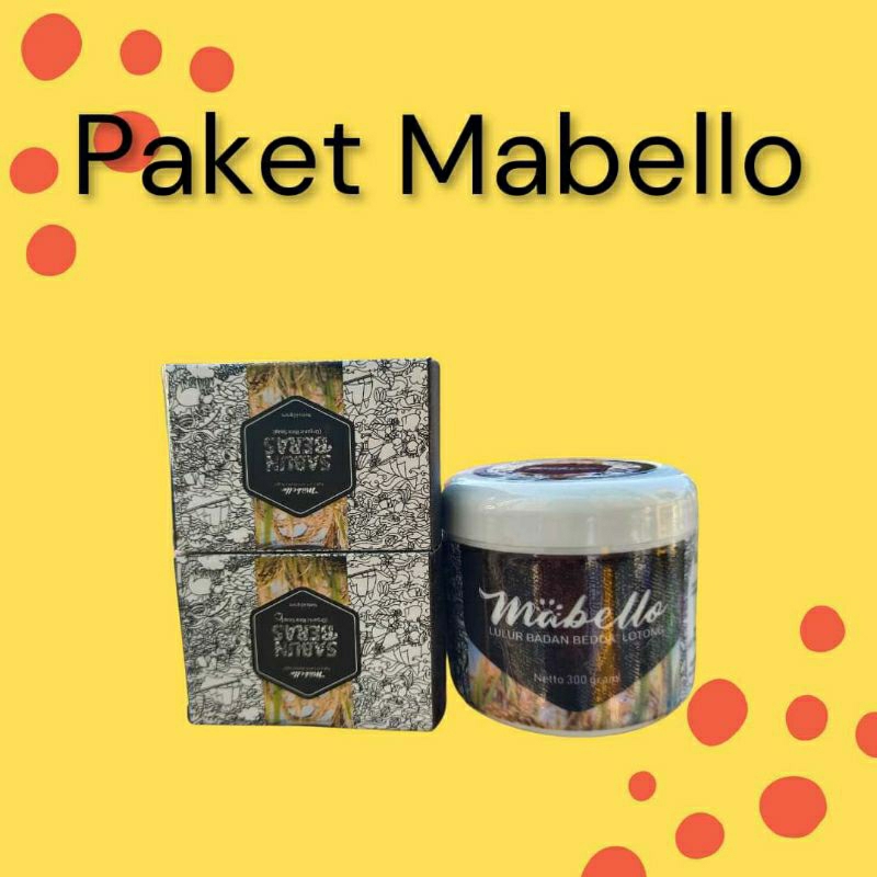 Paket Mabello Sabun dan Lulur Bedda Lotong