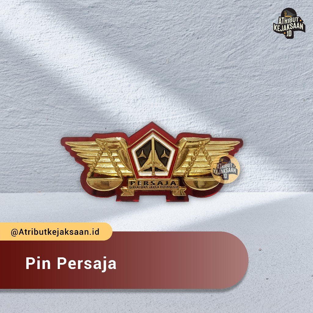 Pin Persaja Kejaksaan (Atribut Kejaksaan)