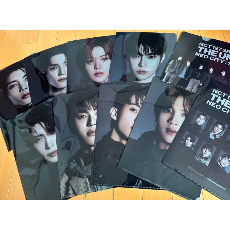 GLOBAL PACKAGE NCT 127 THE UNITY CLEAR FILE L HOLDER MAP