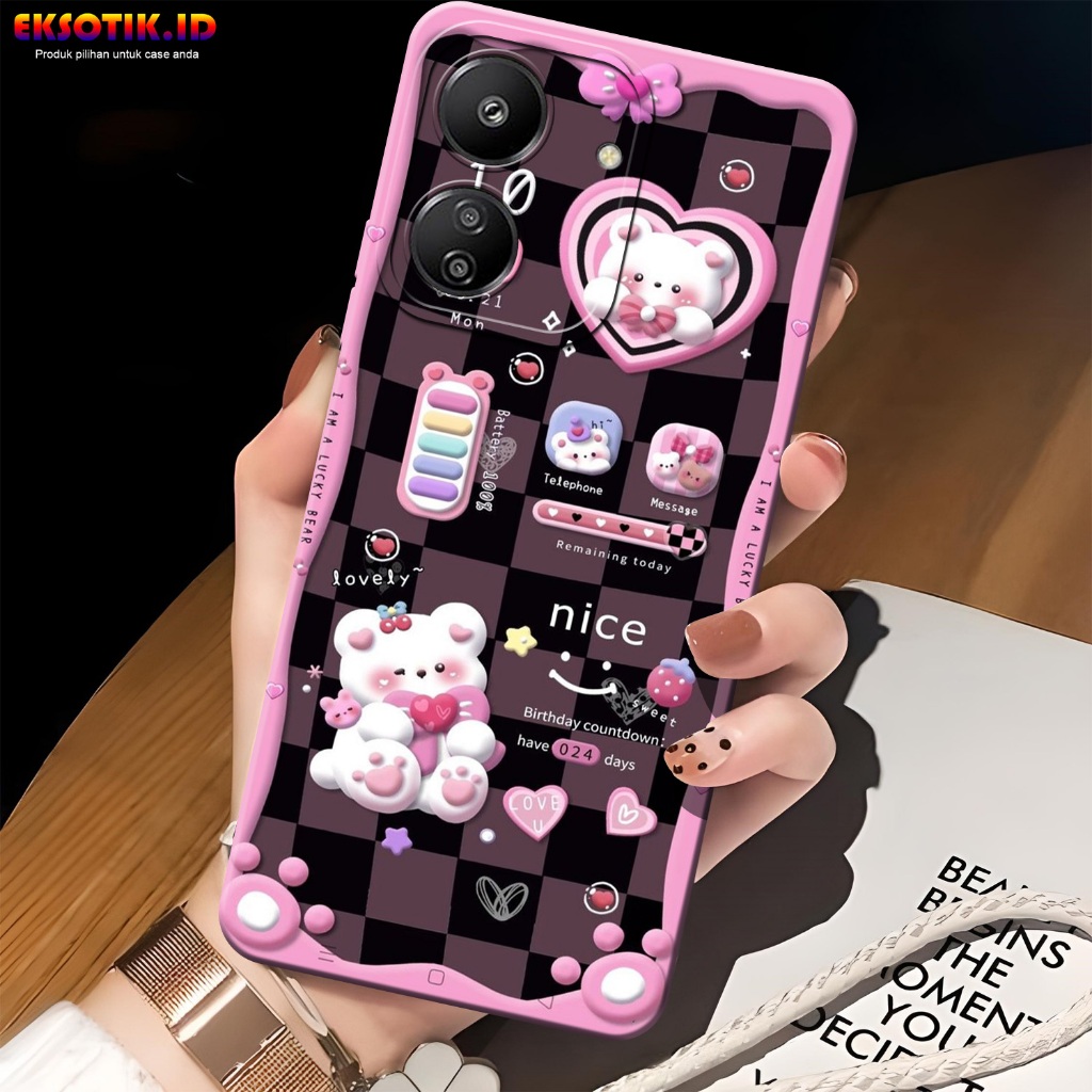 Case XIAOMI REDMI 13C Terbaru - Eksotik.id - Casing XIAOMI REDMI 13C - Skin Handphone - Case Motif -