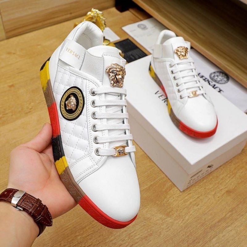 SEPATU PRIA VRSC SNEAKER | SEPATU PUTIH MEWAH