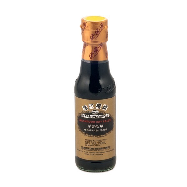 

Kecap Jamur Kecap rasa jamur dark Pearl River Bridge Mushroom Soy Sauce PRB 150 ml