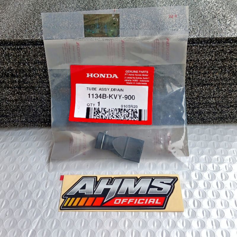 Tube Drain Assy Vario 150 125 BeAT Scoopy 1134BKVY900 Original AHM