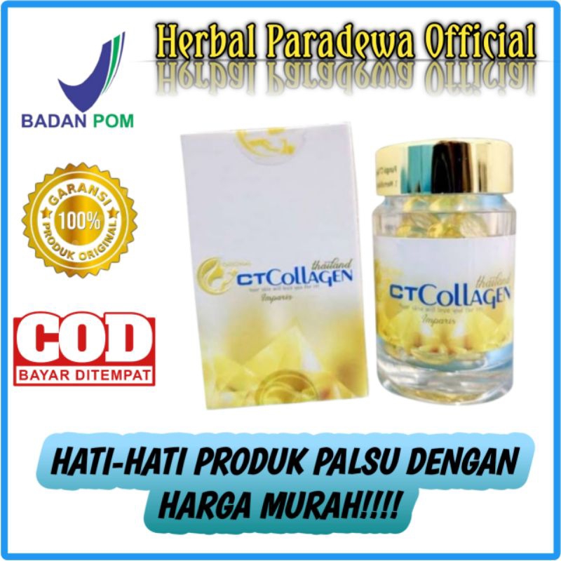 Collagen Pemutih Badan Ampuh CtCollagen Original