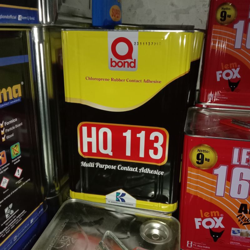 Lem Kuning Blek Lem Optima HQ 113 kuning