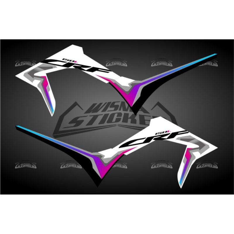 Stiker Crf / Striping Crf 150 / Stiker Striping Crf 150 / Stiker Crf Murah / Stiker Crf Viral