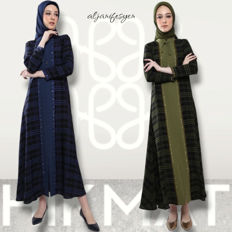 Abaya Hikmat Fashion Original A3385