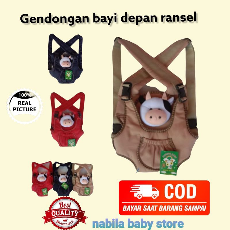 gendongan depan bayi ransel modern terlaris