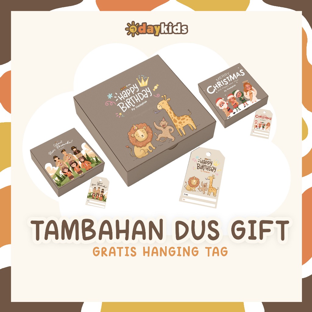 

DUS GIFT, Packing Kardus Ulang Tahun Birthday, Kado, Ide Kado Anak by thedaykids