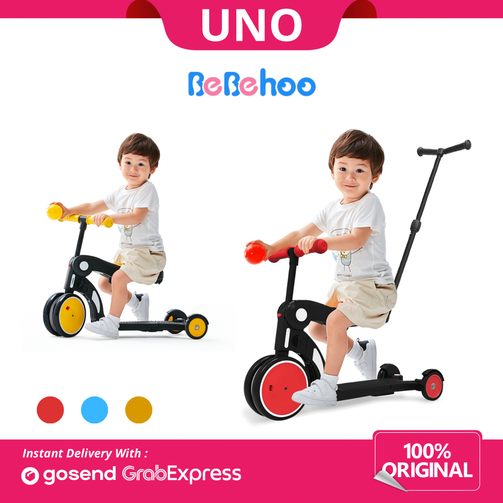 Bebehoo 5in1 Deformation Kids Scooter Sepeda Anak
