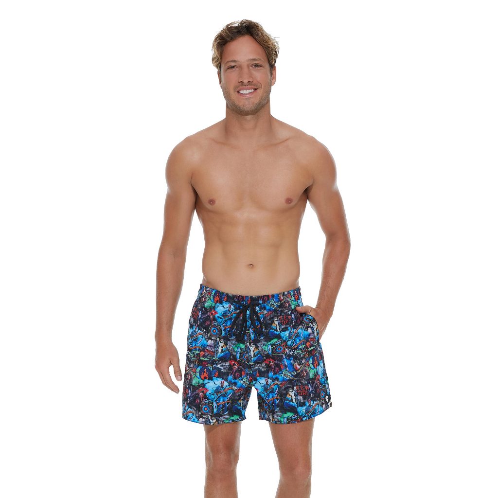 69Slam Boardshort / Celana Pendek Pria punk buskers SSBPBK-PM