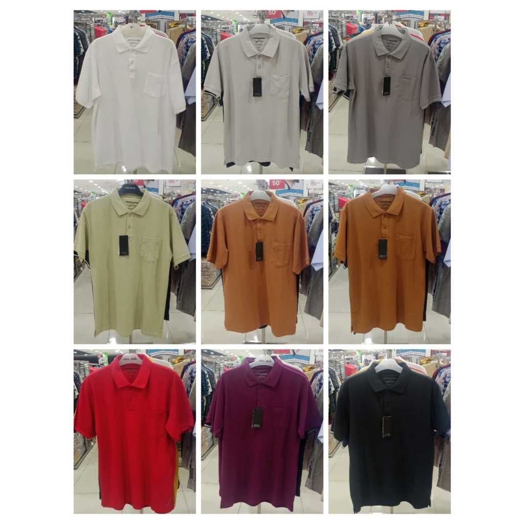 BAJU PRIA KAOS POLO JAVA DESIGN ORIGINAL SIZE S-XL