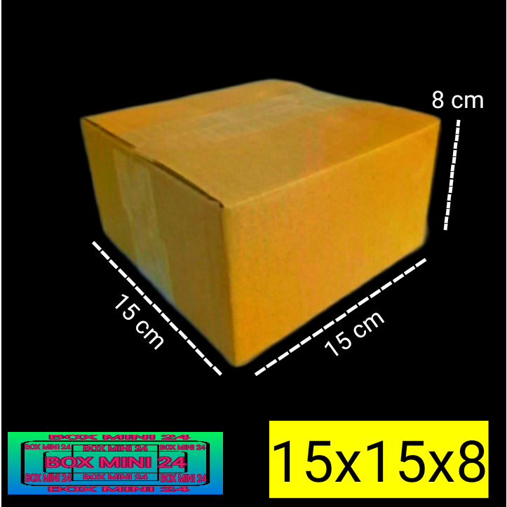 

kardus packing 15x15x8 kardus polos kardus mini kardus murah