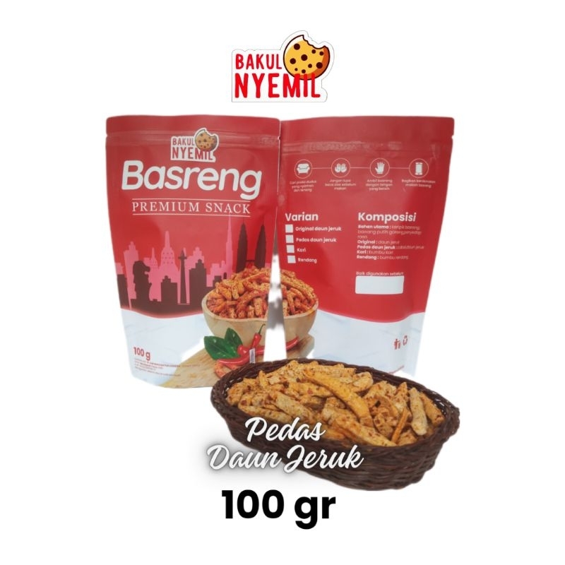 

Basreng Pedas Daun Jeruk 100 gr - Bakul Nyemil