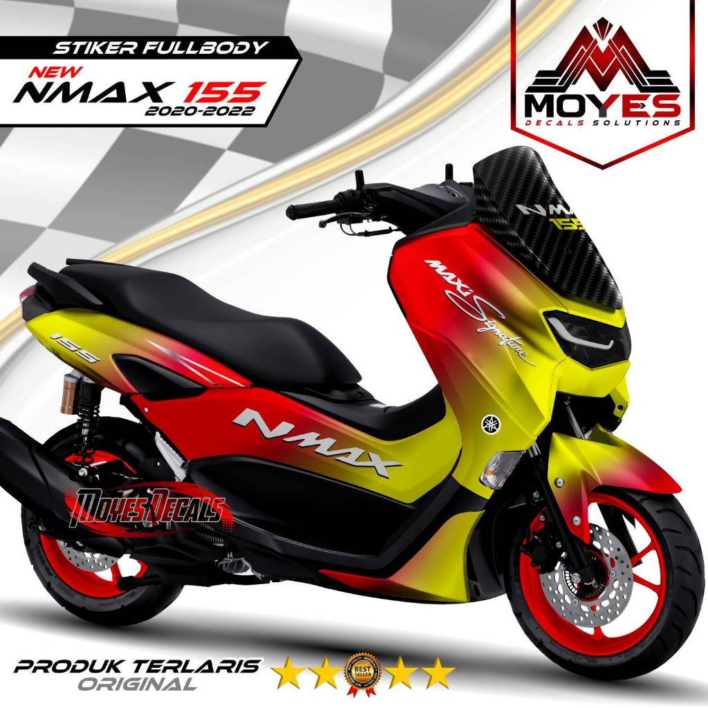 Decal Stiker Fullbody Yamaha NMAX NEW Bunglon 2020 - 2022