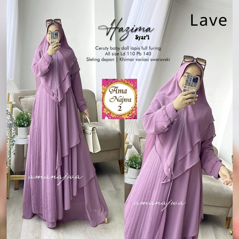 HAZIMA SYARI // SET SYARI // ORIGINAL BY AMA NAJWA