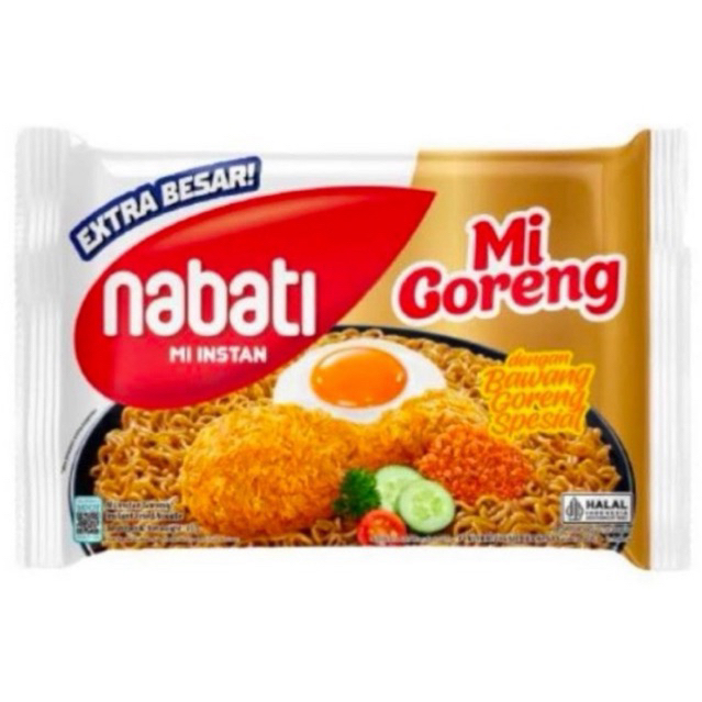 

Mi Nabati Goreng Bawang JUMBO 85gr