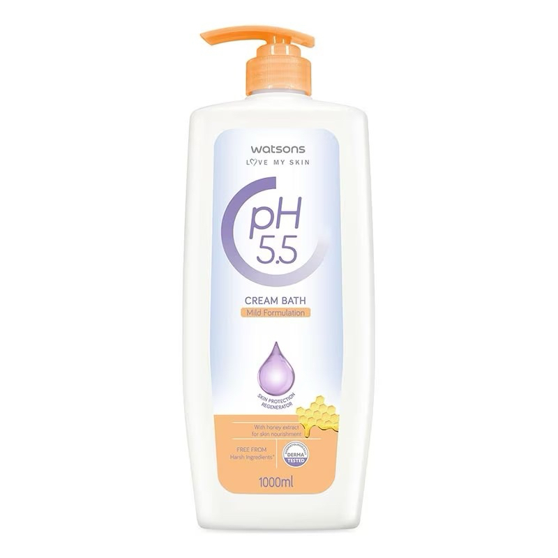WATSONS Ph 5.5 Cream Bath Nourish With Honey Extract