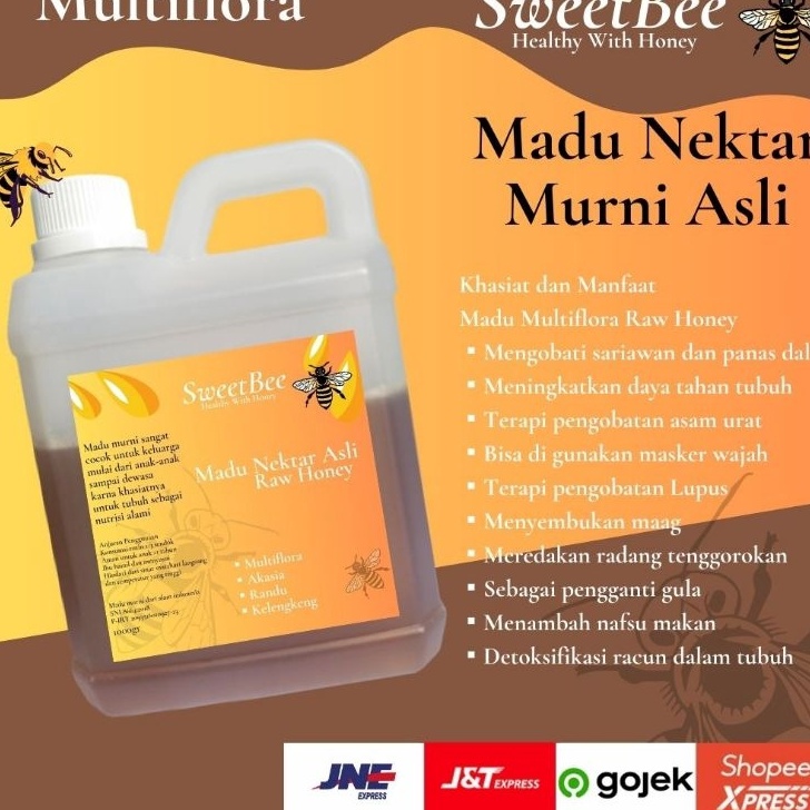 

Terlaku Madu SweetBee MULTIFLORA 1gr Raw Honey