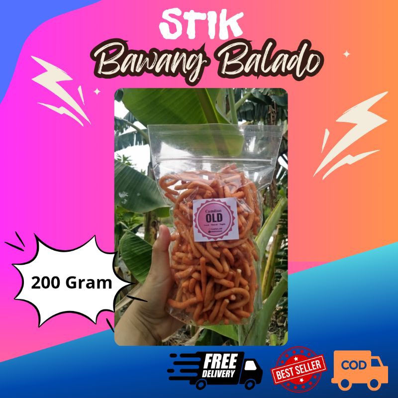 

Stik Bawang Bumbu Balado Kemasan 150 Gram, 200 Gram, dan 300 Gram