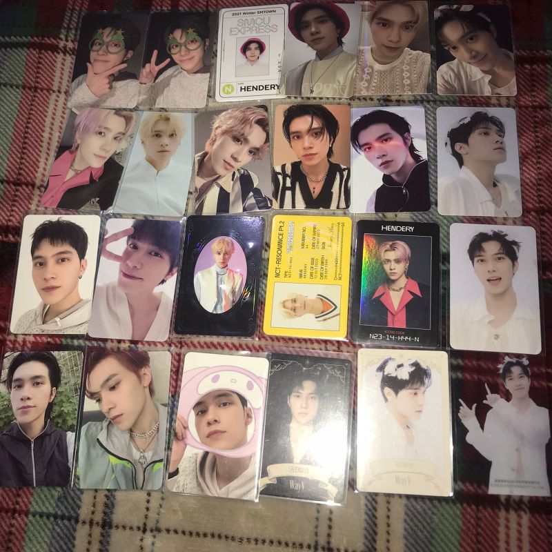 OFFICIAL PHOTOCARD PC HENDERY WAYV NCT KICKBACK RESONANCE SMCU SMTOWN IDC YB TATTOO LUCKY UNIVERSE M