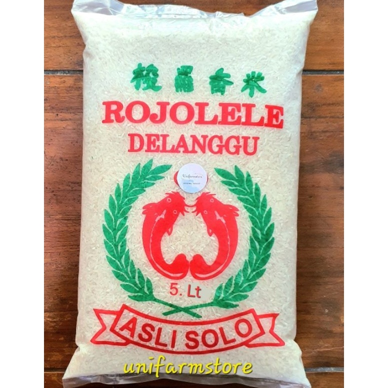 

PROMO ALE Beras Rojolele Delanggu 5 LITER EKONOMIS