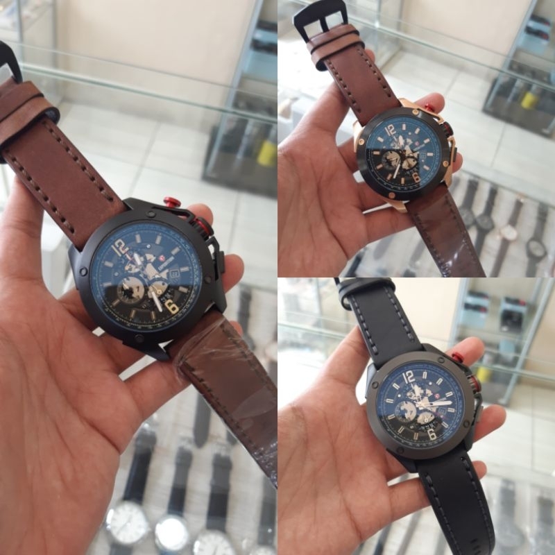 Expedition Pria E 6697 MC Original Leather Strap