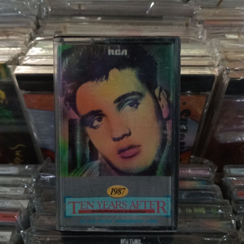 Kaset Seken Elvis Presley - Ten Years After 1987