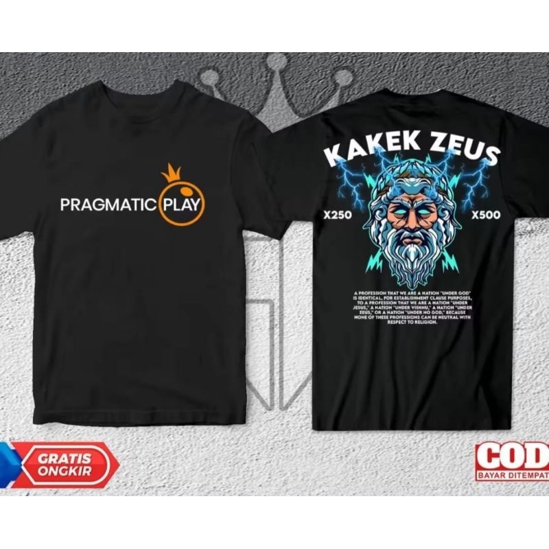 KAOS DISTRO PRAGMITICPLAY KAKEK ZEUS