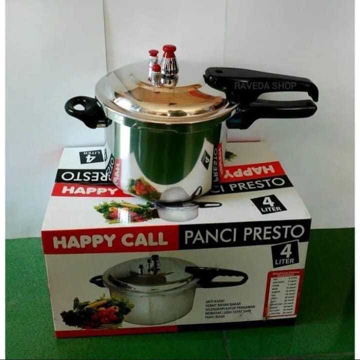 Panci Presto Happy Call/ Panci Presto 4liter/Panci Presto Stainless steel