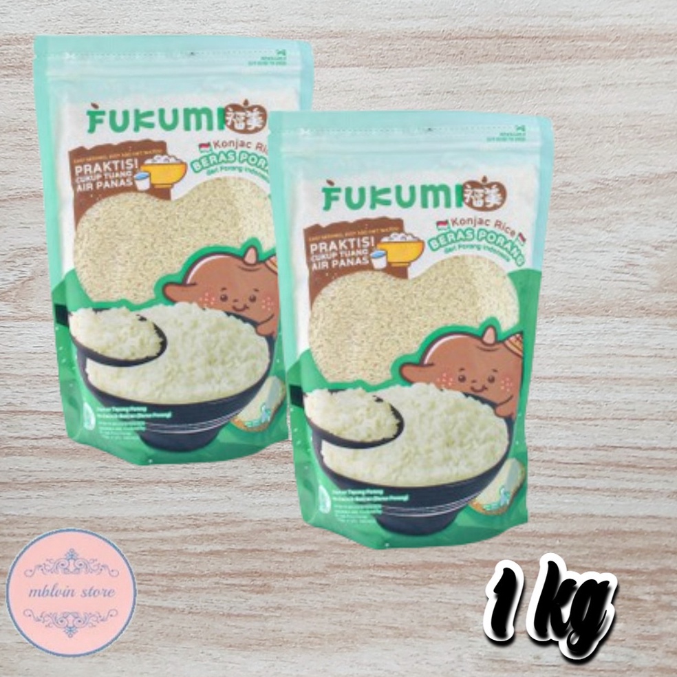 

FLASH SALE Beras Porang Fukumi Pouch 1 Kg