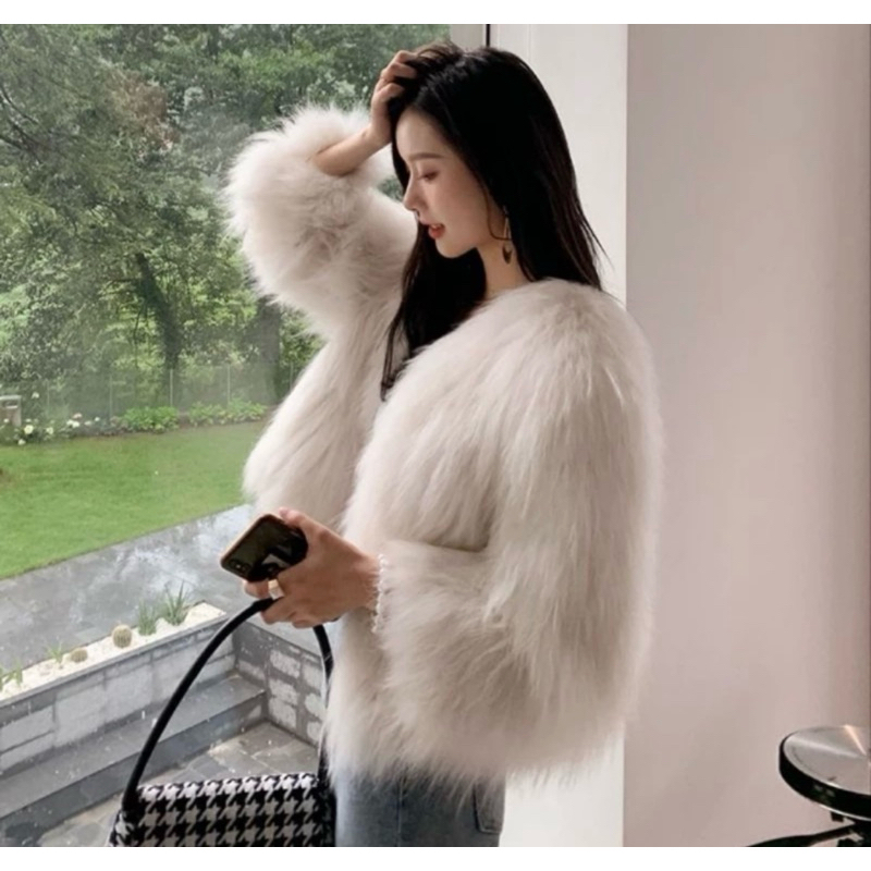 MANTEL BULU KOREA PREMIUM WOMEN FUR COAT BULU WANITA MUSIM DINGIN WINTER TURKI KOREA