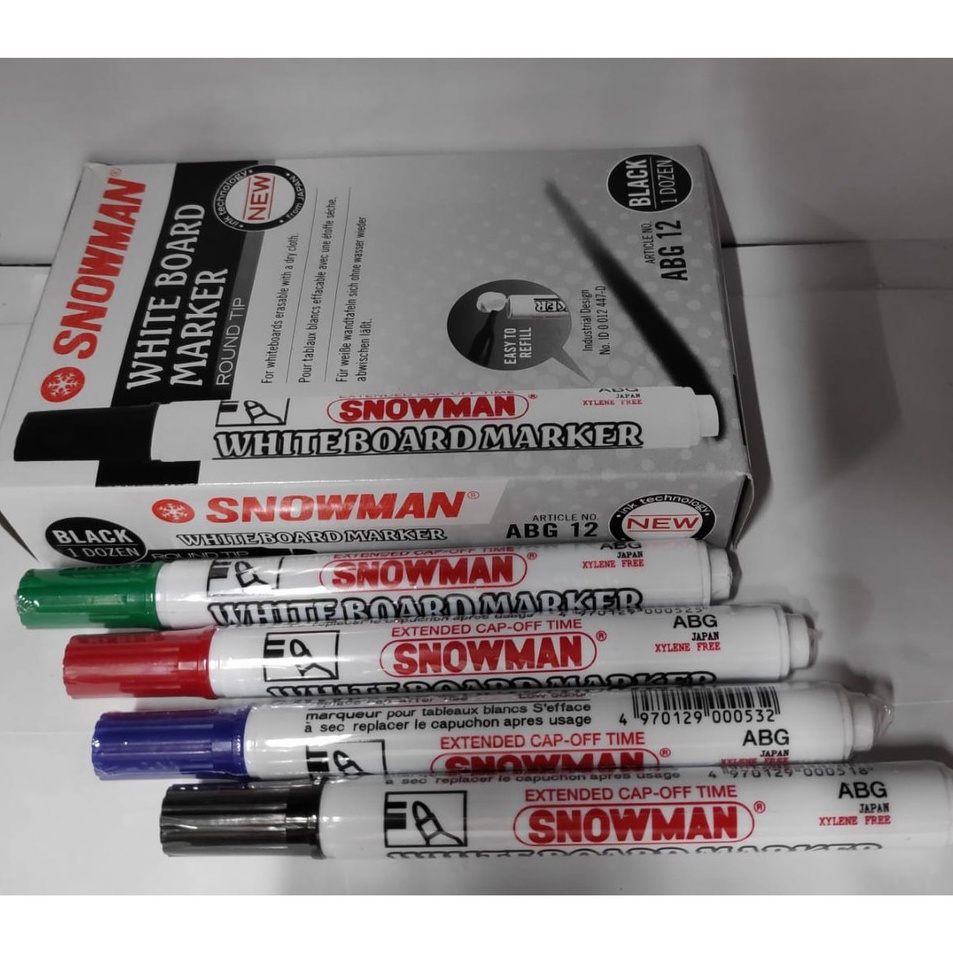 

Serba Murah SNOWMAN SPIDOL WHITEBOARD ABG 12 Terkini