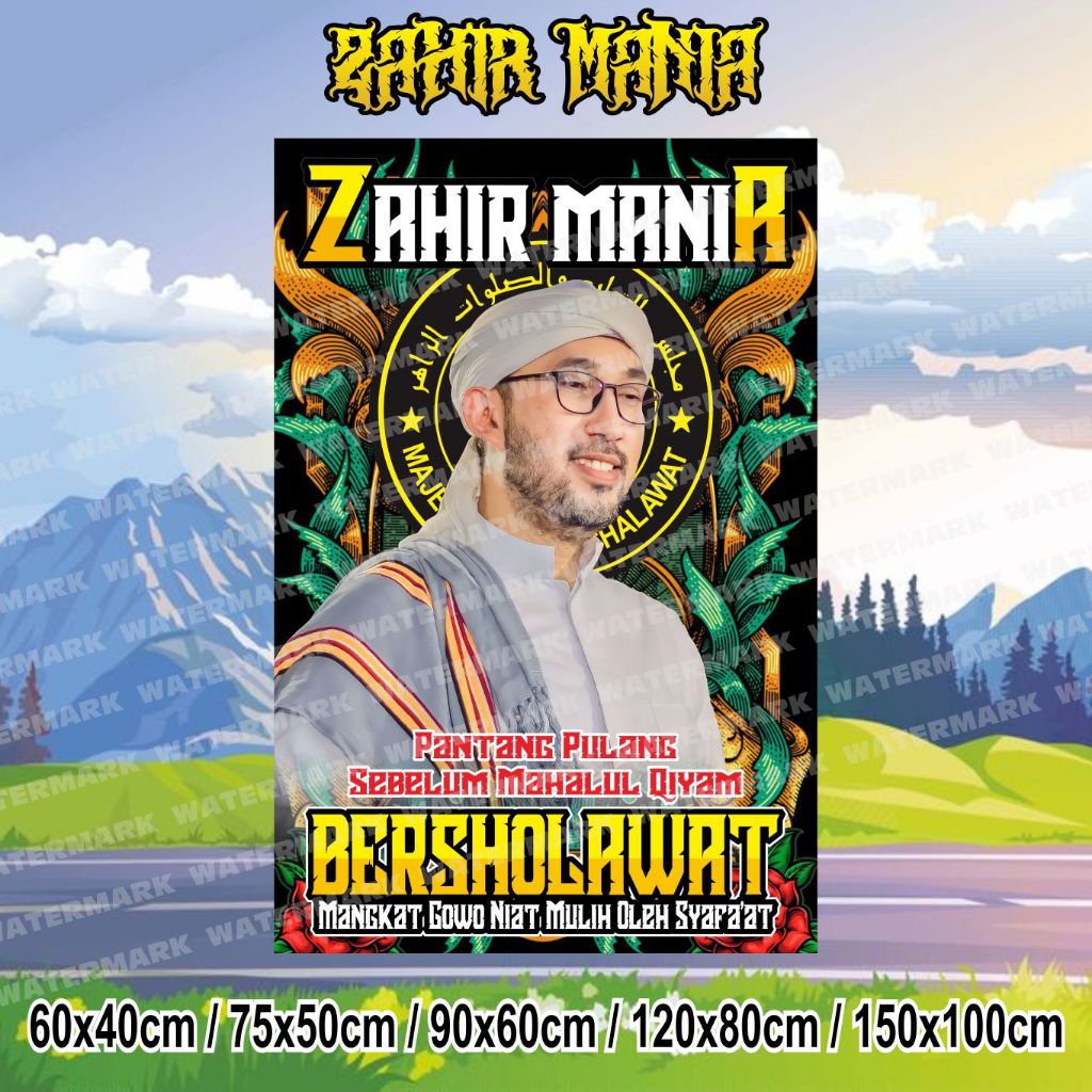 Bendera ZAHIR MANIA AZ ZAHIR HABIB BIDDIN