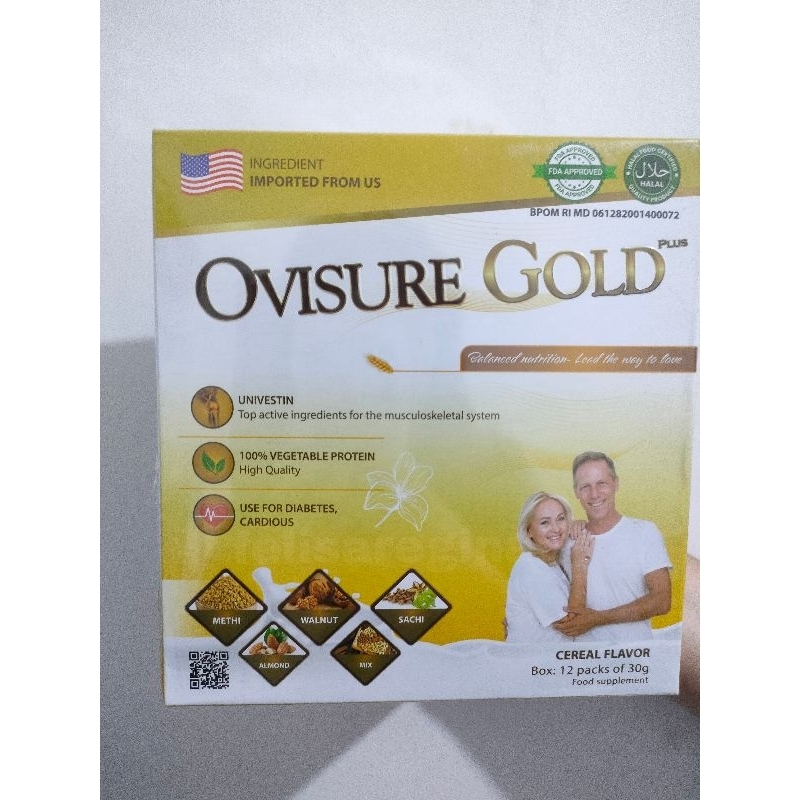 

OVISURE GOLD MILK SUSU OBAT TULANG DAN SENDI YG SEHAT 100% import USA
