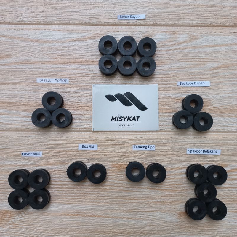 Karet Bodi Full Yamaha FIZR/ Karet Bodi Lengkap F1ZR/Karet Bodi Set Lengkap fizr/Karet Bodi f1zr/kar