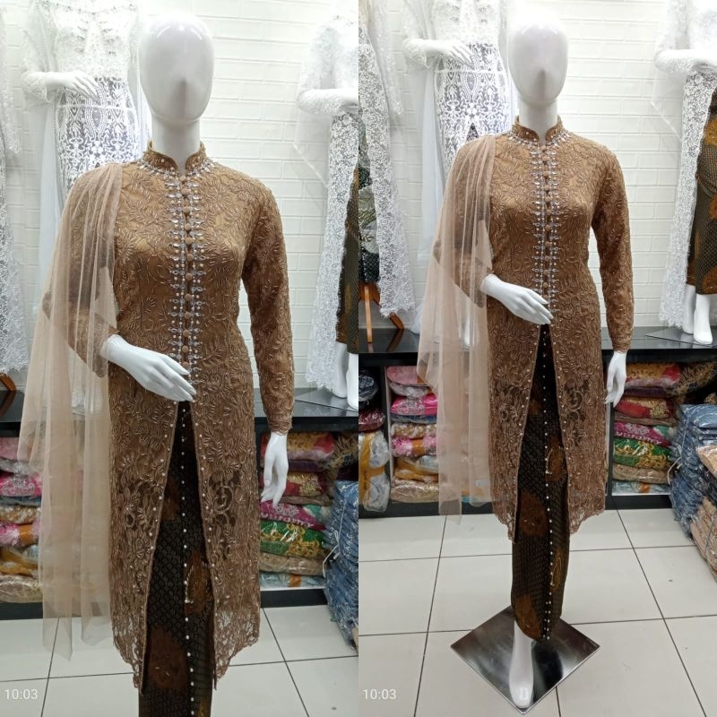 Setelan kebaya ibu hajat payet / kebaya ibu besan