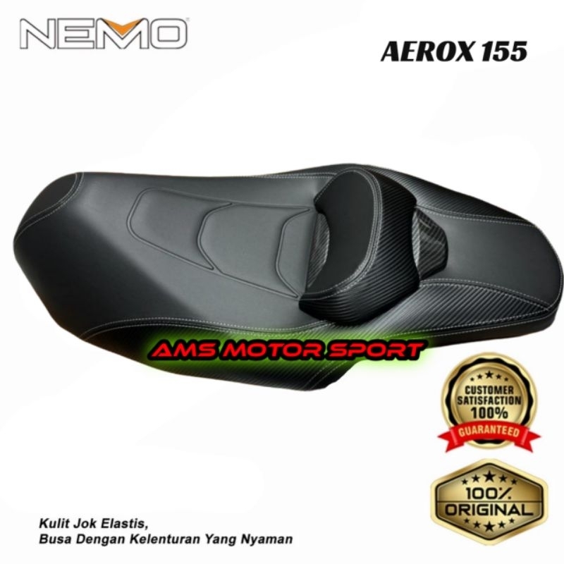 Jok motor Nemo Yamaha Aerox New Connected Jok Aerox 155 New Tipe Eropa