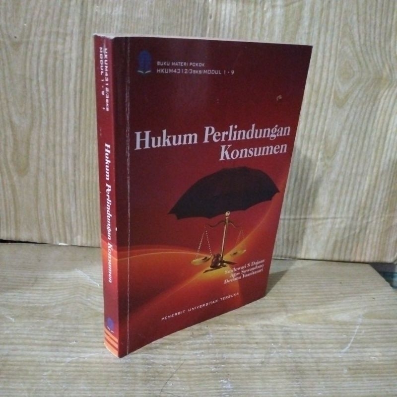 Buku UT HUKUM PERLINDUNGAN KONSUMEN by Susilowati S Dajaan