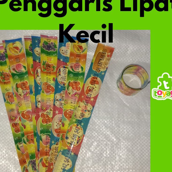 

Penggaris Gelang Lipat Kecil Uk 2x3cm Isi 1 Pcs Murah