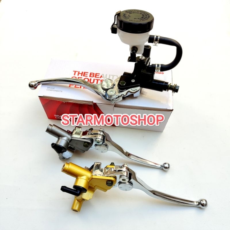 Master Rem Brembo KRS kanan pemasangan Universal motor Vario beat Supra satria RX king dll