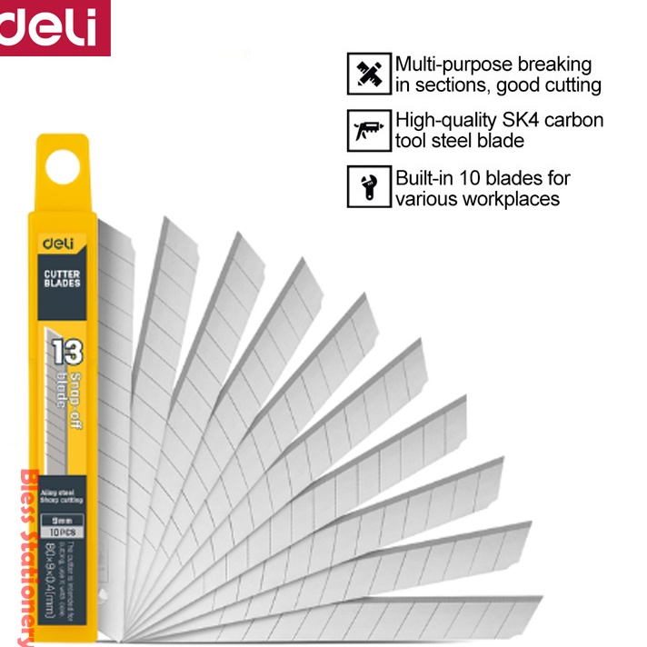 

Model Terkini Deli isi cutter kecil isi ulang cuter cutter ade refill 1pcs