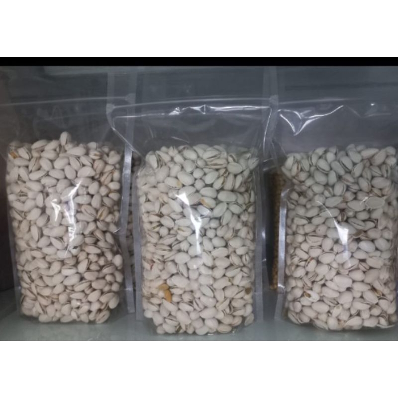 

KACANG PISTACHIO / 1 KG /500 GR / PISTACHOS / FUSTUK / KETAWA /PREMIUM