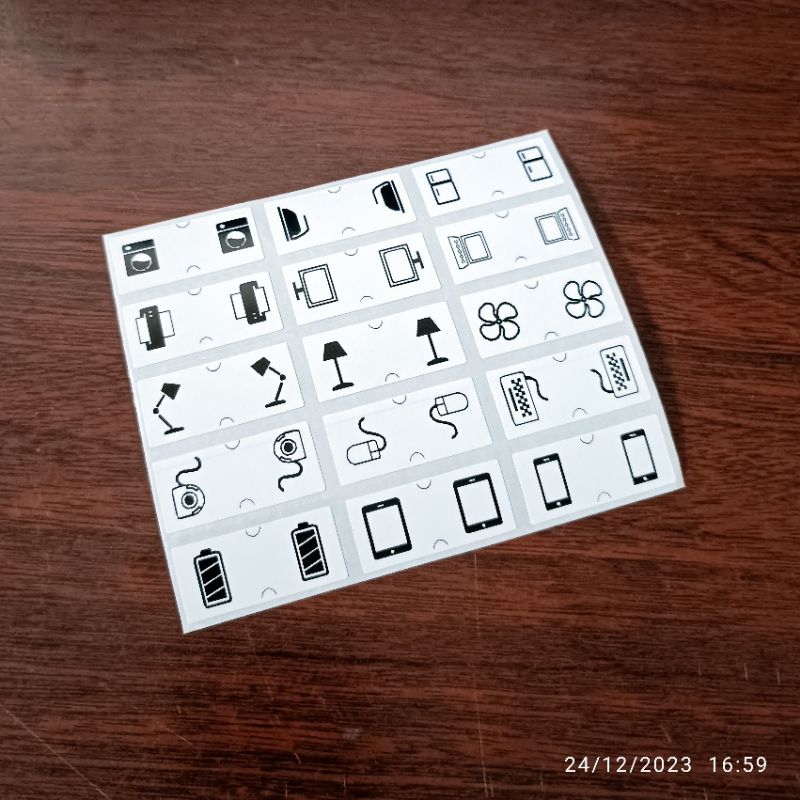 

Sticker Kabel Gadget Elektronik